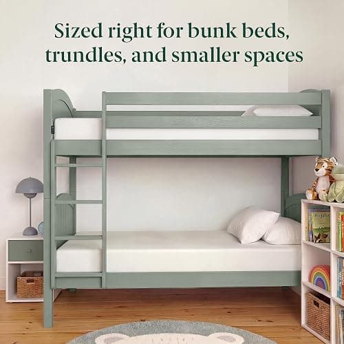 Zinus Green Tea Memory Foam Mattress 6 Inch, Pressure-Relieving Comfort & Full-Body Support, Naturally Fresh, Medium Firm Feel, CertiPUR-US & Oeko-TEX Certified Safe Materials, Twin thumbnail 8