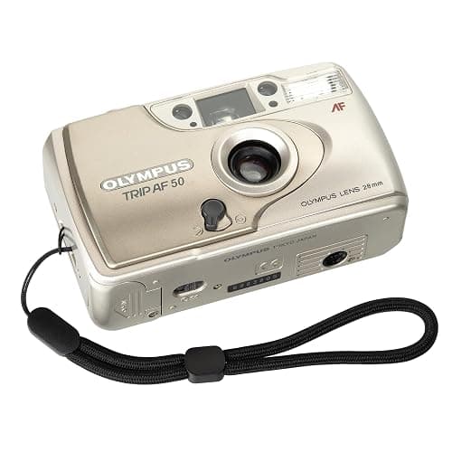 Vintage Olympus Trip AF 50 Camera With Box, Manual And Strap thumbnail 2