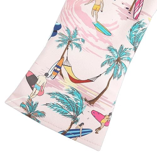 SHABIER Pink Golf Head Cover Aloha Tropical Hawaii Surf Beach for Driver/Fairway/Hybird Club thumbnail 3