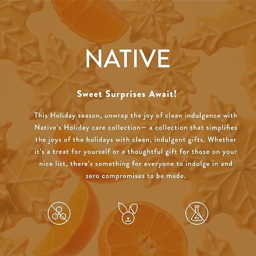 Native Body Wash, Holiday Edition, Sugar Cookie Scent, Contains Naturally Derived Ingredients | For Women & Men, Sulfate, Paraben, & Dye Free Leaving Skin Soft and Hydrated | 18 oz thumbnail 7