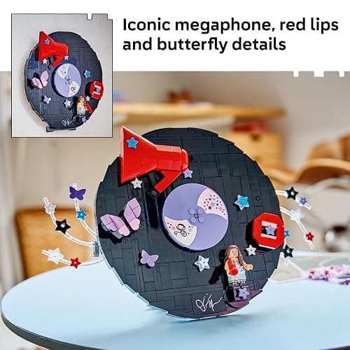 LEGO Editions Olivia Rodrigo's Vinyl 43028 | Collectible Building Toy for Girls & Boys, Ages 10+, Olivia Rodrigo Minifigure, Bedroom Decor, 360 pieces, Gift for Birthdays thumbnail 3