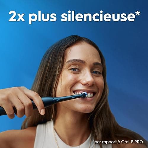 Oral-B Brosse A Dents Electrique iO 2 Noire, 3 Modes De Nettoyage, Brossage Souple Et Silencieux, Capteur De Pression, Brossette Oral B De Rechange, Chargeur, Etui De Voyage thumbnail 11