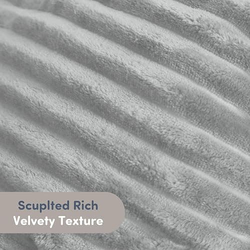 Nestl Reading Pillow with Shredded Memory Foam, Luxe Cut Plush Back Pillow for Sitting Up in Bed, Back and Arms Adjustable Support for Adult & Teens, Backrest Pillows with Washable Cover Light Grey thumbnail 6