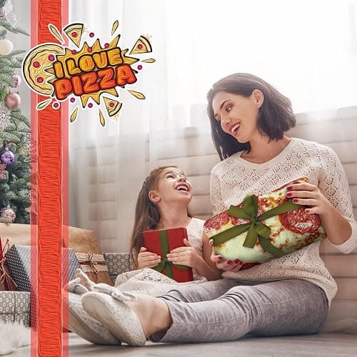 Pizza Blanket Adult Kdis Size Funny Realistic Food Personalized Throw Blanket Novelty Gift for Everyone 300 GSM Soft Flannel 60 inches Red thumbnail 3