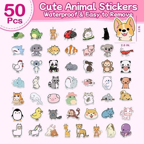 Taba Squishy Pack – 24 pack Taba Squishies with 50 Stickers, Squishy Toys Birthday Party Favors for Kids 4-8 8-12, Treasure Box Toys fidgets for Classroom ,Xmas Stocking Stuffers,Goodie Bags Stuffers thumbnail 5