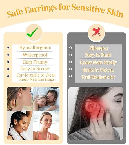Incaton 20G Cartilage Piercing Jewelry Flat back Helix Earrings for Women Hypoallergenic Surgical Steel Gold Cartilage Hoop Earring Set Daith Tragus Conch Flat Back Stud Earrings thumbnail 6