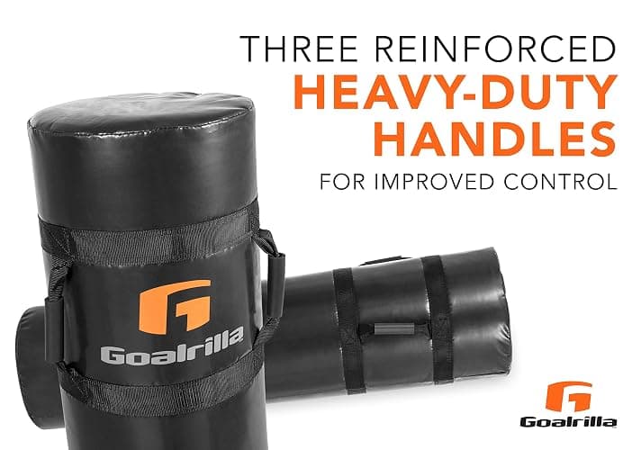 Goalrilla Durable Tackling Dummy with Heavy-Duty Handles for Football Contact Drills, Kickboxing, and More (TR0001W) thumbnail 4