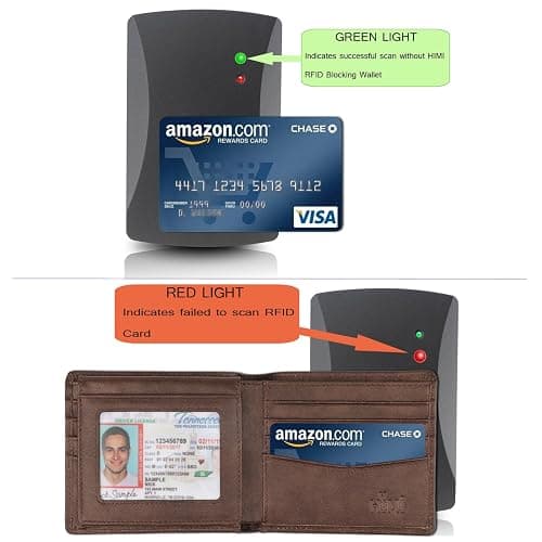 Wallet for Men-Genuine Leather RFID Blocking Bifold Stylish Wallet With 2 ID Window thumbnail 5
