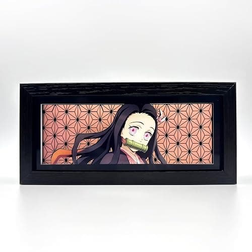 Nezuko Light Box - Demon Slayer – Anime Lamp Figure Night Light – 3D Anime Room Décor Gift for Otaku thumbnail 2