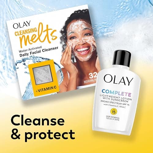Olay Face Moisturizer, Complete with Sunscreen SPF 15, Daily Facial Lotion for Normal Skin, Lightweight Hydrating Broad Spectrum Sun Protection - Vitamin C, E, and Niacinamide - 6 Oz 2 Pack thumbnail 10