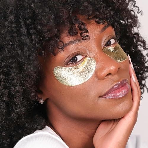 Wander Beauty Baggage Claim - Gold Foil Under Eye Patches For Dark Circles and Puffiness - Under Eye Mask Depuffs & Firms - Brightening Eye Mask for Under Eye Bags (6 Pairs) thumbnail 5