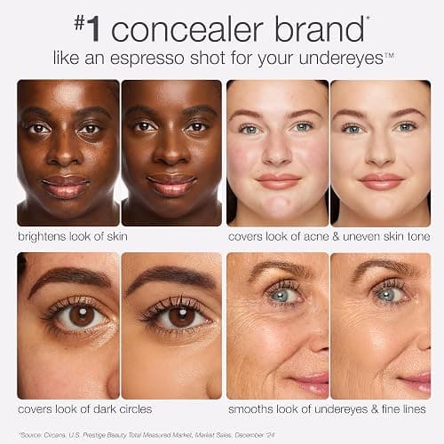 tarte shape tape creamy concealer – Full Coverage Makeup with Built-In Eye Cream, 24HR Hydrating Natural Moisturizing Matte Finish for Redness & Fine Lines, Vegan & Cruelty-Free thumbnail 4