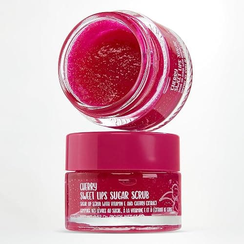W7 Sweet Dreams Lip Care Trio - 3 Piece Set - Overnight Lip Mask, Lip Balm & Lip Scrub - Cherry thumbnail 5