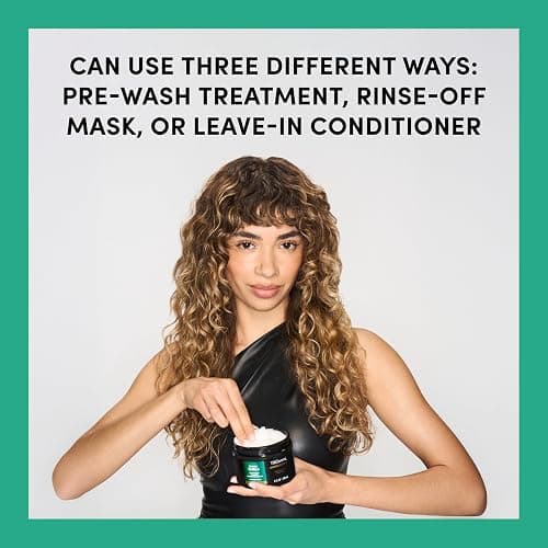 TRESemmé Multi-Tasking Hair Mask 1 ct Bouncy Curls to Lightweight + Hydrate, Strengthen & Define, with Peptide Blend, 8 fl oz thumbnail 7