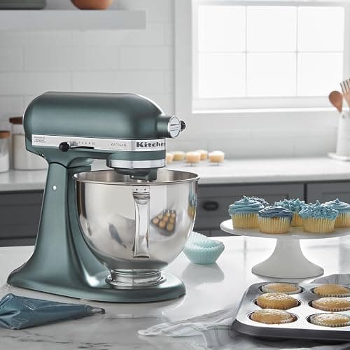 KitchenAid Artisan Series 5 Quart Tilt Head Stand Mixer, KSM150PS, Juniper thumbnail 2