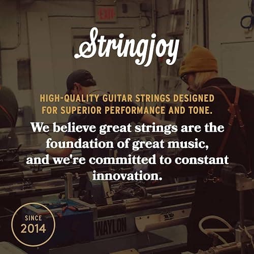 Stringjoy BAL12 Signatures Nickel Wound Guitar Strings, 12-56 Balanced Heavy Gauge, Electric Guitar Strings for Enhanced Tone, Guitar Strings Electric 6 String Set thumbnail 7