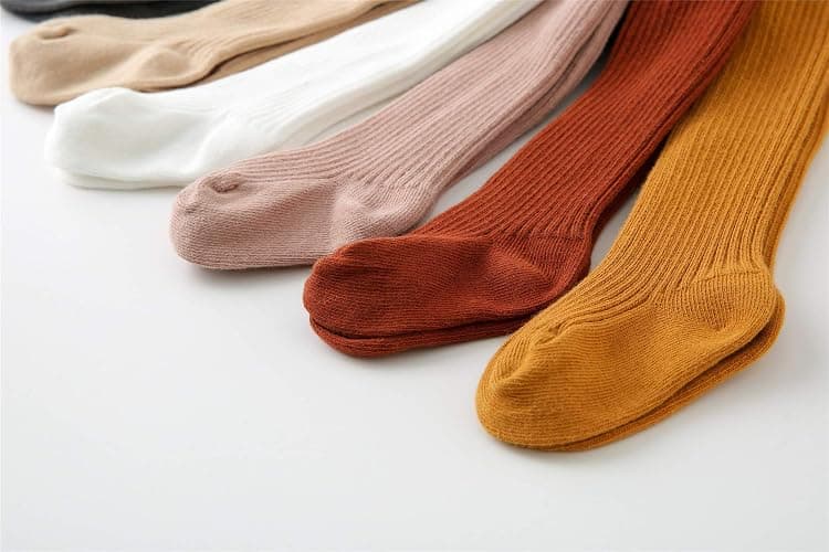 CECORC Baby Girls Tights Toddler Cable Knit Leggings Thick Cotton Infant Stockings Pantyhose 1-10T thumbnail 2