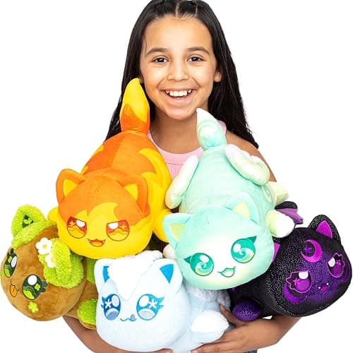 Aphmau MeeMeows 11” Classic Mystery Plush, Elemental, YouTube Minecraft Gaming Channel, Plush Mystery Box, Blind Box, 1 of 8 Possible Elemental MeeMeows, Official Merch thumbnail 3
