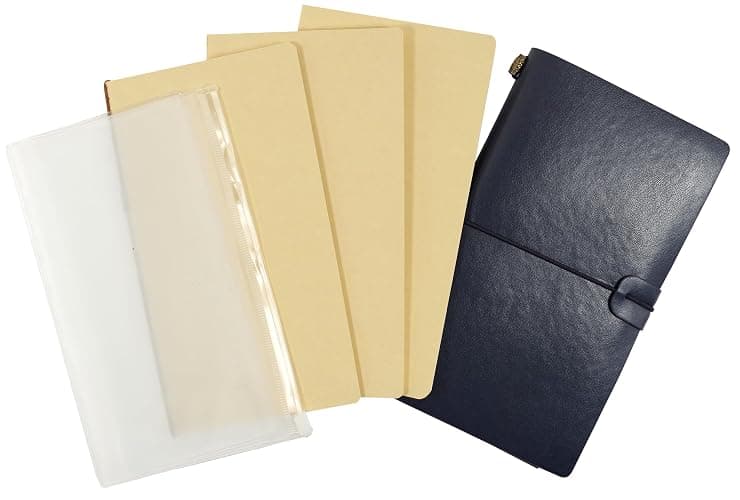 Voyager Refillable Notebook - Midnight Blue (Traveler's Journal, Planner, Notebook) thumbnail 10