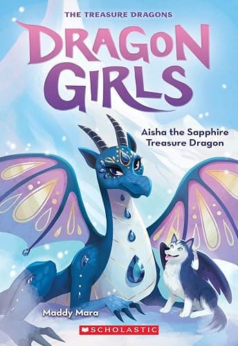 Aisha the Sapphire Treasure Dragon (Dragon Girls #5) (5) - Image 1