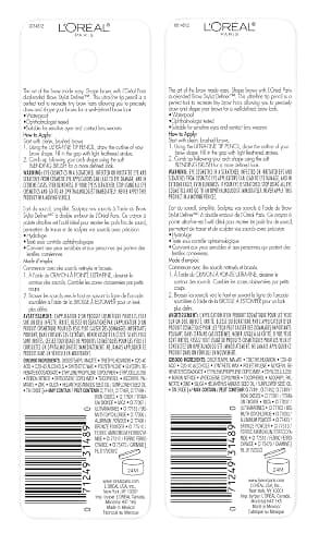 L'Oreal Paris Makeup Brow Stylist Definer Waterproof Eyebrow Pencil, Ultra-Fine Mechanical Pencil, Draws Tiny Brow Hairs and Fills in Sparse Areas and Gaps, Dark Brunette, 0.11 Ounce (Pack of 2) thumbnail 2