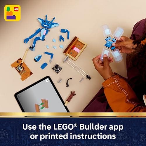 LEGO Harry Potter Cornish Pixie Building Toy for Girls & Boys - Book Shelf or Bedroom Decor for Fans - DIY Room Decoration for Kids, Ages 8+ - Gift Idea for Birthdays - 76461 thumbnail 7