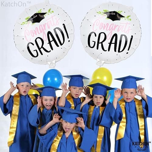 Graduation Decorations 2026 | Big Congrats Grad Balloons - 18 Inch | Congratulations Balloons for 2026 Graduation Decorations | Graduation Party Decorations 2026, KatchOn thumbnail 4