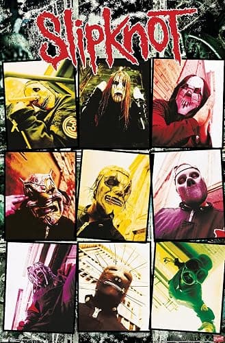 Trends International Slipknot - Grid Wall Poster, 22.375" x 34", Premium Unframed Version - Image 1