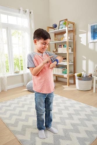 VTech KidiZoom Smart Watch Max, Watch For Kids With Games, Dual Camera For Photos & Selfies, 8 Games, Pedometer, Colour Screen, Funny Effects & More, For Infants aged 4, 5, 6, 7 + Years, Blue thumbnail 2