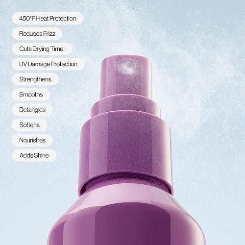 Eva NYC Mane Magic 10-in-1 Hair Primer - New Fine Mist + No-Leak Spray - Sunflower Seed + Argan Oil Heat Protection Spray - Anti-Frizz - For Fine Hair - Packaging May Vary - Vanilla Scent -5 fl oz thumbnail 3