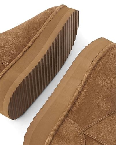The Children's Place girls Girls Mini Ankle Platform Boot, Faux-fur Lined thumbnail 3