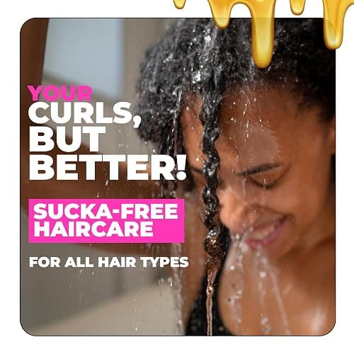 The Doux Curl Cream for Curly Hair with Honey, Aloe & Keratin – Curl Defining Custard for Frizz Control, Moisture & Shine Bee Girl Honey Custard for Natural Hair thumbnail 3