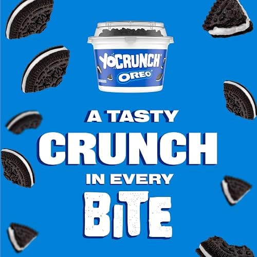 YoCrunch Low Fat Vanilla Yogurt with OREO(R) Cookie Pieces, 4 oz, 4 Pack thumbnail 11