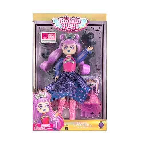 Royale High 9” Fashion Doll - Dark Fairy, Wave 1, Series 1 Doll - Fairy Journal, Comb, and Virtual Item Code Included - Ages 5+ thumbnail 4