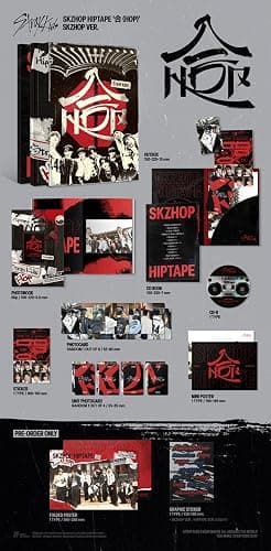 Stray Kids SKZHOP HIPTAPE HOP Album (Photobook - SKZHOP VER) thumbnail 2