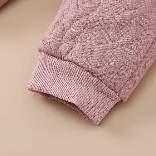 MIEKISA Baby Clothing Sets Girls Hooded Long Sleeve Romper and Pants Outfit Infant Clothing layettes thumbnail 6