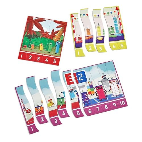 hand2mind Numberblocks Sequencing Puzzle Set, ﻿Sequence Cards, Matching Game, Math Toys, Toddler Educational Toys, Preschool Learning Activities, Kids Birthday Gifts, Easter Basket Stuffers for Kids thumbnail 9