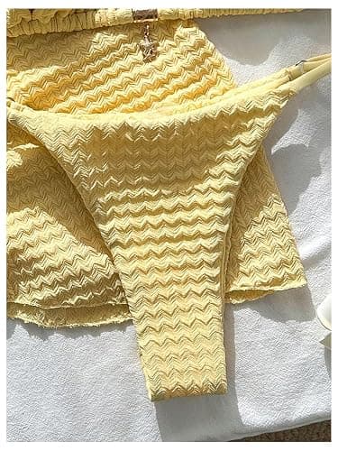 Yellow Bikini + Coverup  thumbnail 6