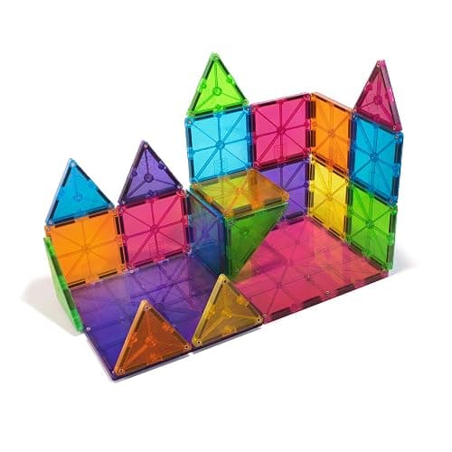 MAGNA-TILES Classic 32-Piece Magnetic Construction Set, The ORIGINAL Magnetic Building Brand thumbnail 10