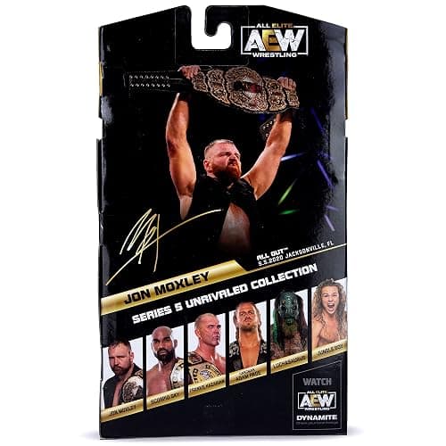 All Elite Wrestling Unrivaled Collection Jon Moxley - 6.5-Inch AEW Action Figure - Series 5 thumbnail 7