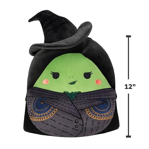 Squishmallows Original Wicked 12in Hero Elphaba - Ultrasoft Official Jazwares Plush thumbnail 3