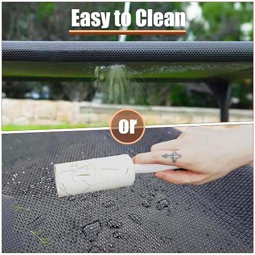 Garnpet XL Elevated Dog Bed for Large Dogs, Extra Raised Dog Cot Beds, Heavy Duty Pet Cots with Durable Supportive Teslin Recyclable Mesh, Indoor & Outdoor Pet Bed thumbnail 5