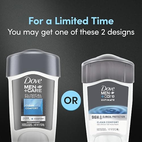 Dove Men+Care Clinical Protection Clean Comfort Antiperspirant Stick 96-Hour Sweat and Odor Protection Clinical Strength for Men with 1/4 Moisturizing Cream 1.7 oz thumbnail 3