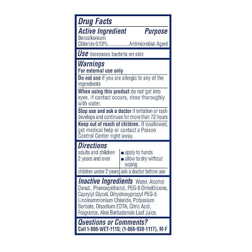 Wet Ones Antibacterial Hand Wipes, Fresh Scent, 20 Wipes (Pack of 10) | Travel pack hand sanitizer wipes, Made with aloe, Hypoallergenic, Paraben free, No sticky residue thumbnail 8