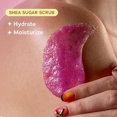 Lisa Frank x Tree Hut Sugar Sky Body Scrub, Exfoliating Sugar Scrub, 18 Oz | Limited Edition Body Exfoliator Exfoliating with Shea Butter & Essential Oils, for All Skin Types, Self Care Gifts for Women thumbnail 3