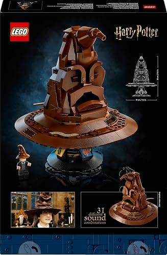 LEGO Harry Potter Der Sprechende Hut, Hogwarts-Modell für Erwachsene, Film-Geschenk für Frauen, Männer, Mama und Papa, mit zufälligen 31 Klangkombinationen, Sortiert Dich in Dein Hogwarts Haus 76429 thumbnail 11