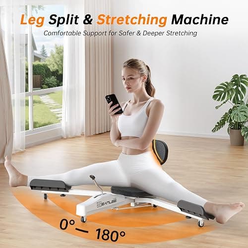 Split Machine, Leg Stretcher Machine to Improve Flexibility and Quality of Stretching, Equipment Suitable for Ballet, Cheerleading Dance, Gymnastics and Other Sports thumbnail 2
