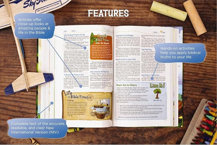 NIV, Adventure Bible, Hardcover, Full Color thumbnail 7