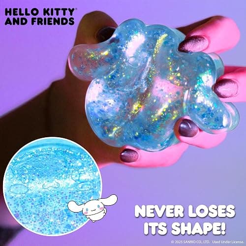 Hello Kitty® and Friends SLIMYGLOOP Gelli Gels – Cinnamoroll™, Slow Rising Sensory Squeeze Toy with Glitter, Gel Filled Fidget Toys thumbnail 3