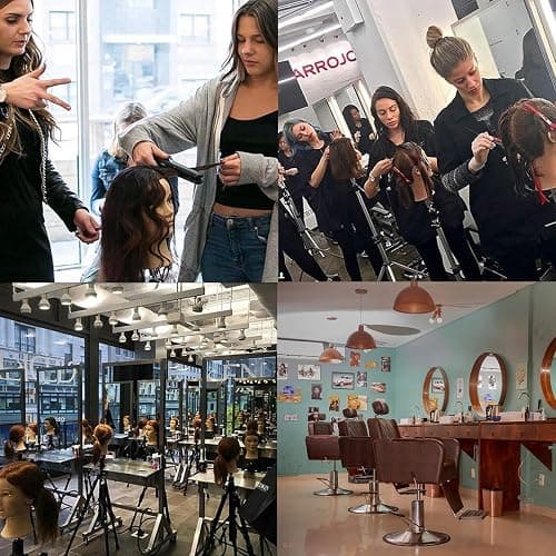 Ineffable 14"Training head 100% Real Hair Mannequin Head Training Head Cosmetology Doll Head Manikin Practice Head Hairdresser With Free Clamp Holder Female (B-14inch) thumbnail 6